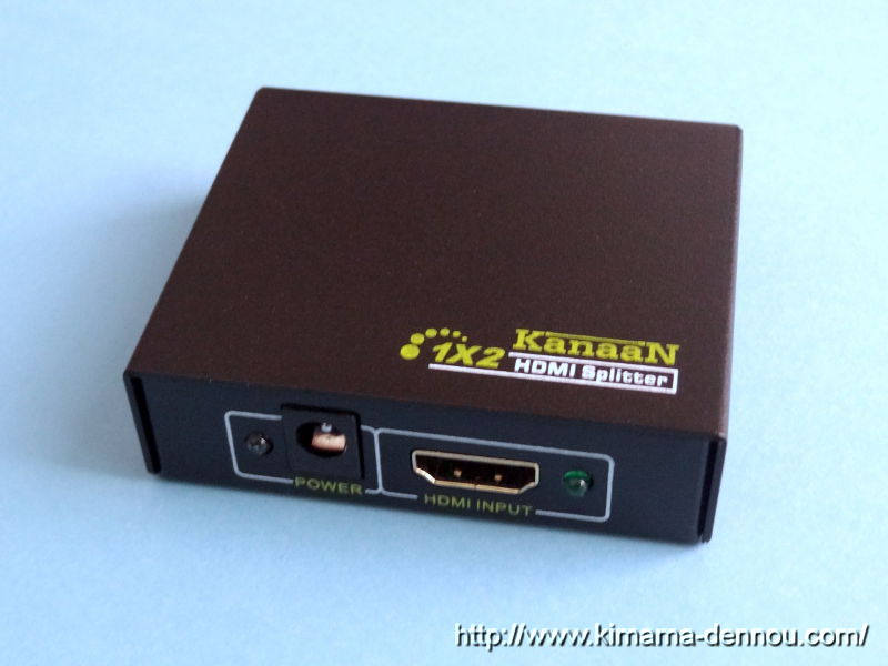 KanaaN HDMI スプリッター 1入力2出力