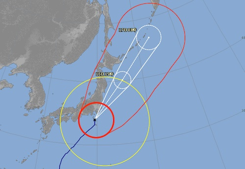 台風26号