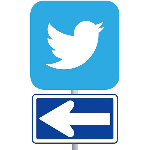 Twitter one‐way traffic