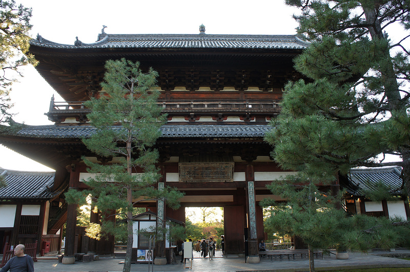 三門（裏）／黄檗山萬福寺(Manpuku-ji Temple)