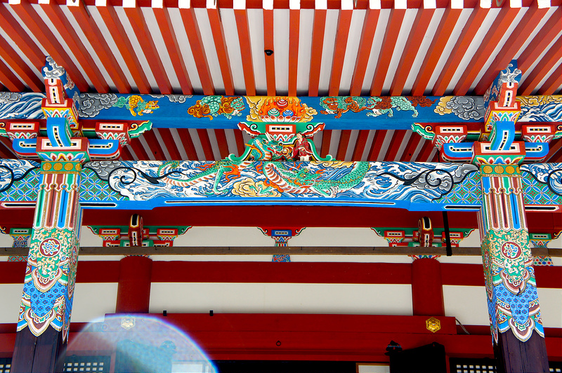 阿弥陀堂（本堂）の装飾／永観堂 禅林寺(Eikando, Zenrin-ji Temple / Kyoto City) 2015/04/02