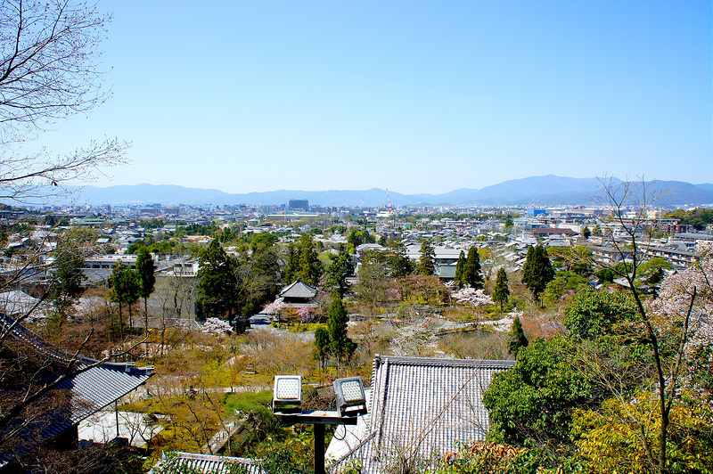 多宝塔からの景色／永観堂 禅林寺(Eikando, Zenrin-ji Temple / Kyoto City) 2015/04/02