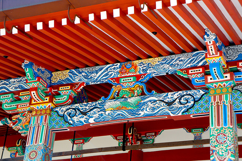 阿弥陀堂（本堂）の装飾／永観堂 禅林寺(Eikando, Zenrin-ji Temple / Kyoto City) 2015/04/02