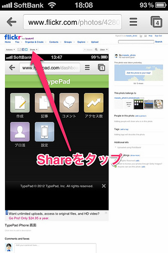 Flickr(iPhone)