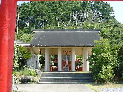 昔の龍宮神社(1998年)