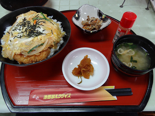 池田湖パラダイス 黒豚カツ丼