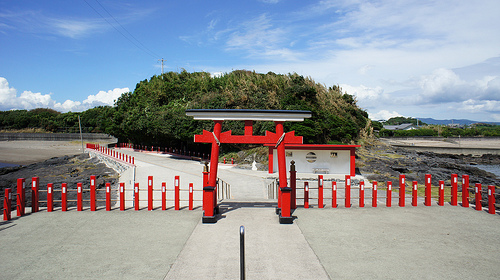 釜蓋神社から見た風景