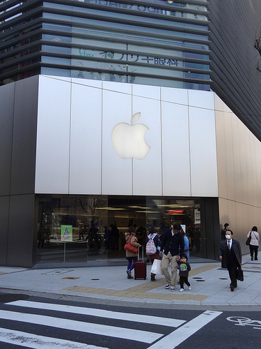 アップルストア心斎橋