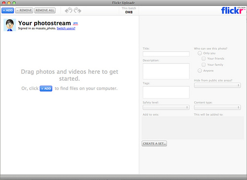 Flickr Uploadr